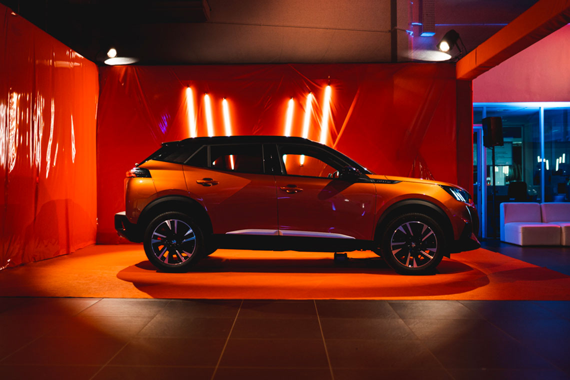 peugeot 2008, landes, nouveaute, lancement, évènement professionnel